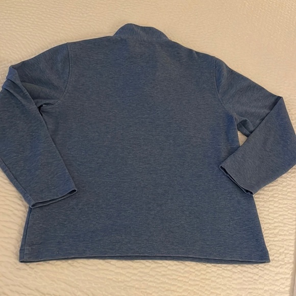Bonobos Men's Size M 1/4 Zip Pullover - blue. Soft. - Picture 7 of 8